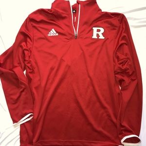 Rutgers Adidas Athletic Pull Over